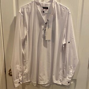 White Men's Shirt by FAHIZO
695